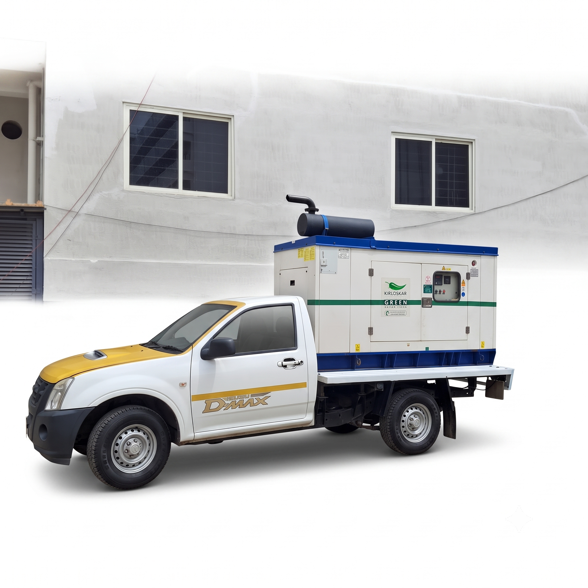 Generator rental for events and temporary power