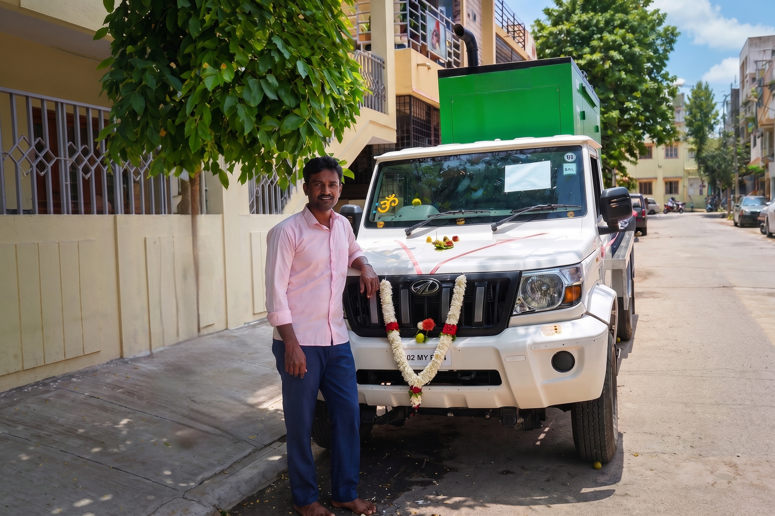 Vijaya Engineers on-site power installation